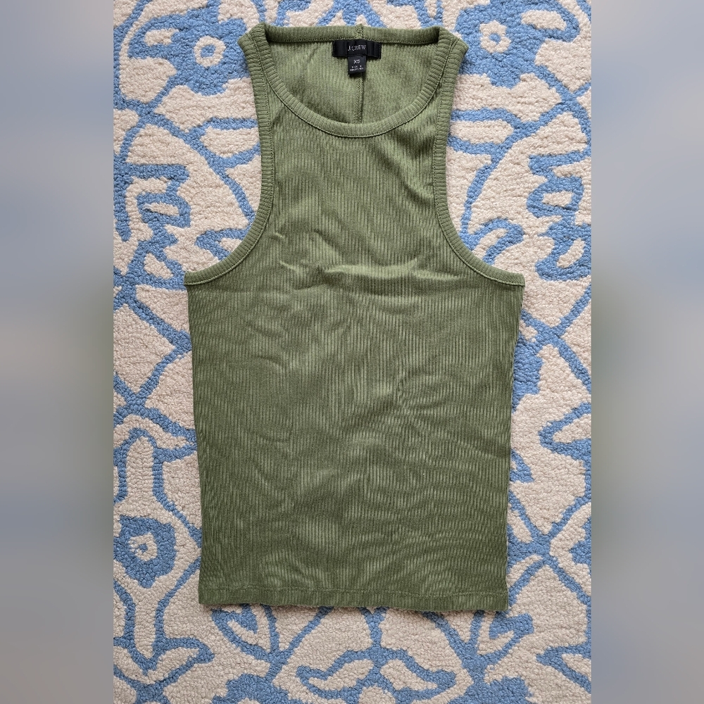 Olive Green Tank Top